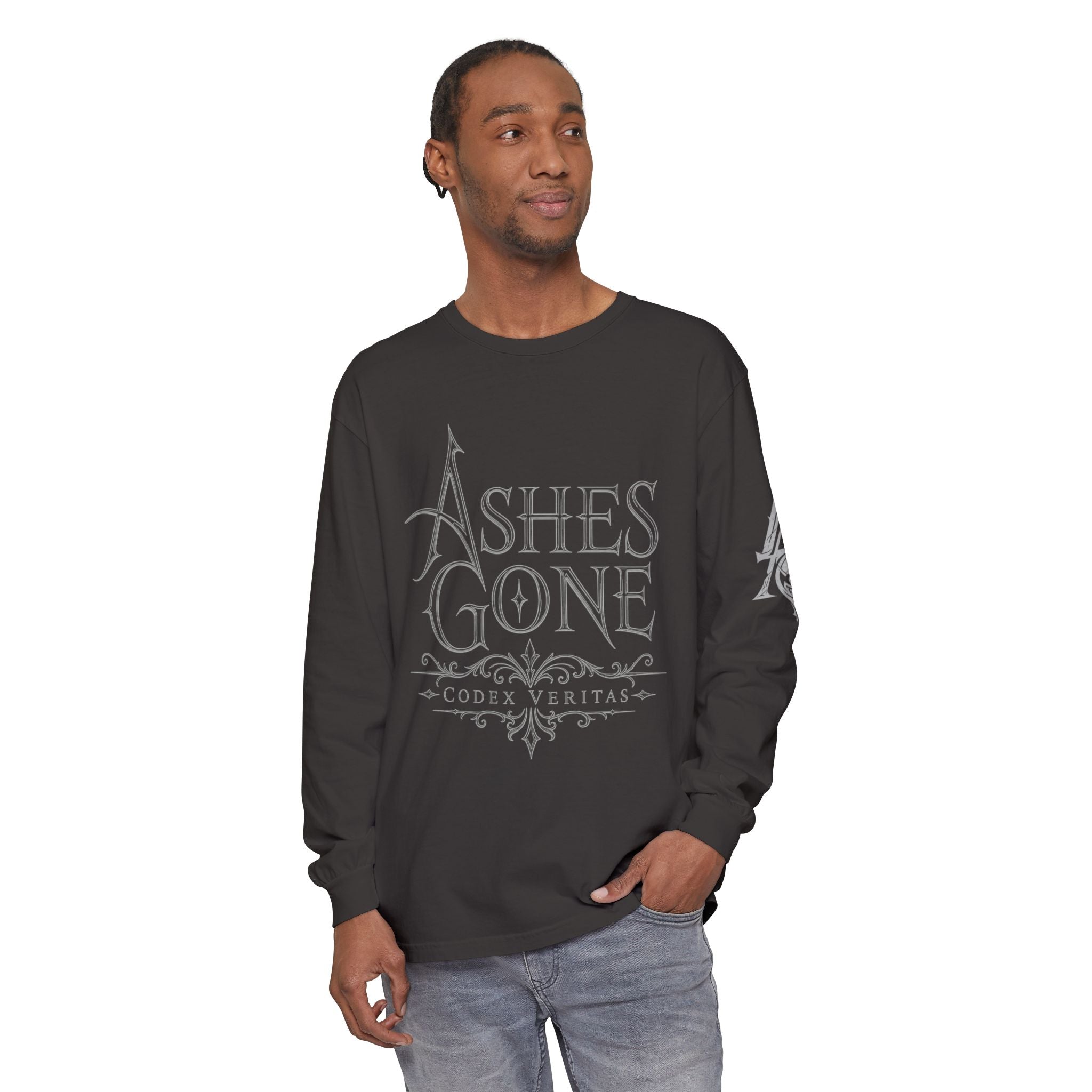 Ashes Gone 'Codex Veritas' Long Sleeve T-Shirt