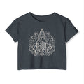 Ashes Gone Crop Top — Women's Festival Graphic Tee
