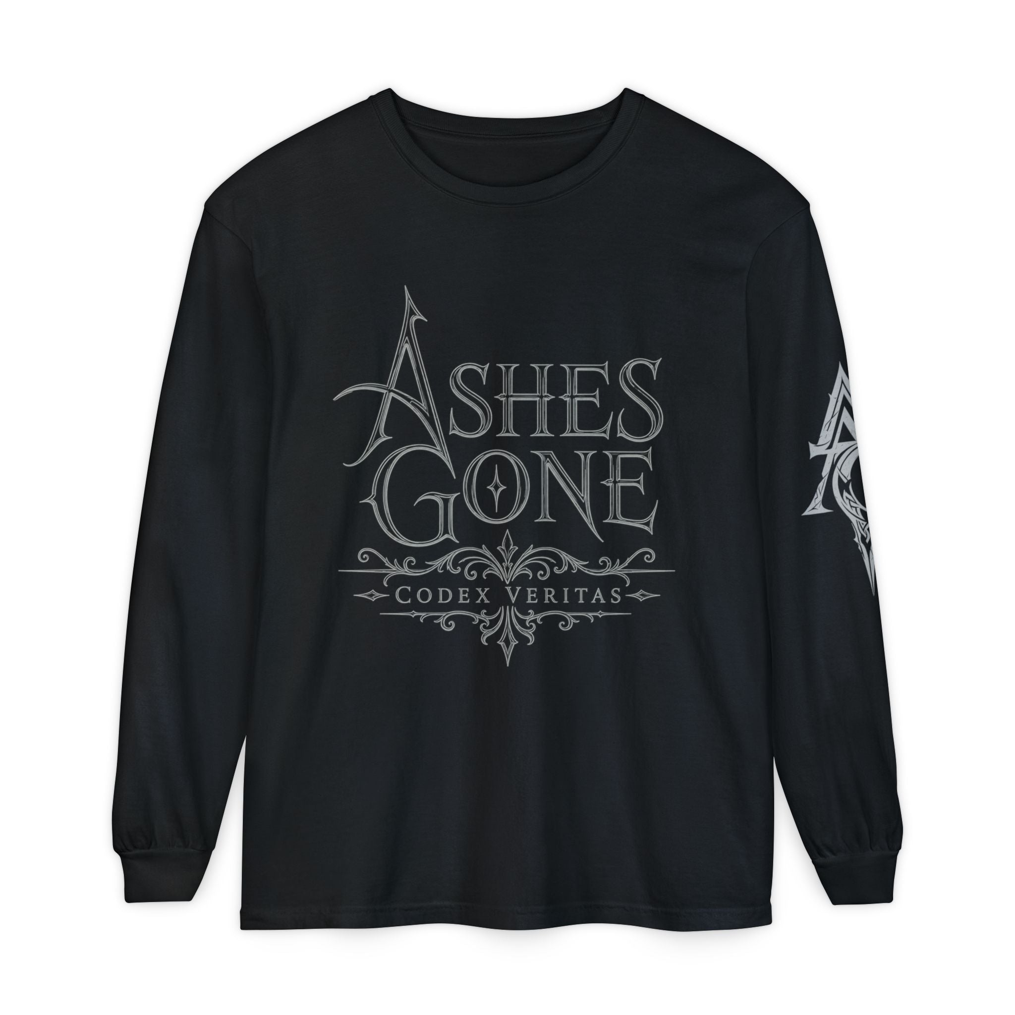 Ashes Gone 'Codex Veritas' Long Sleeve T-Shirt