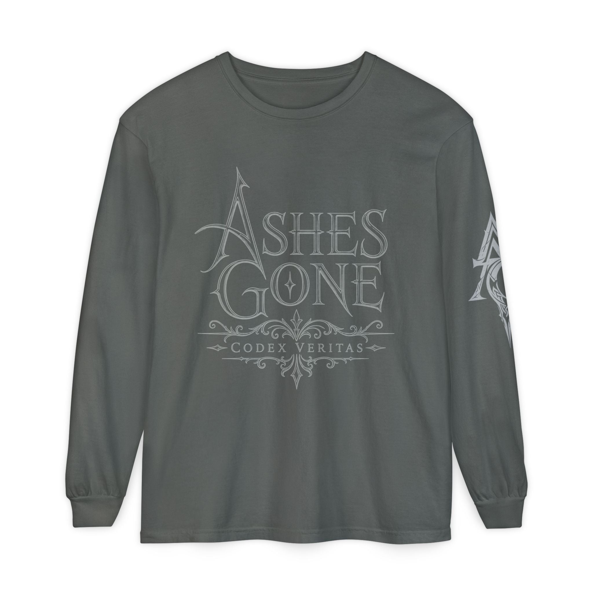 Ashes Gone 'Codex Veritas' Long Sleeve T-Shirt