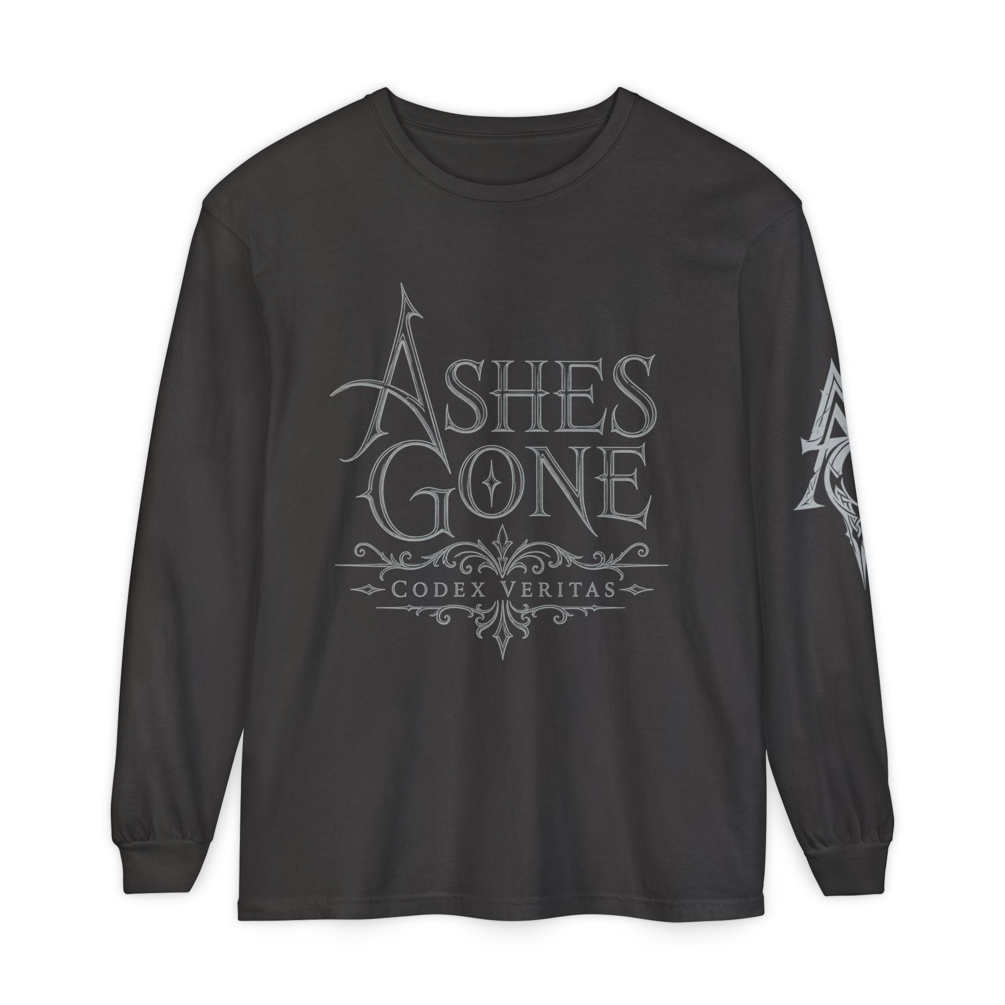 Ashes Gone 'Codex Veritas' Long Sleeve T-Shirt