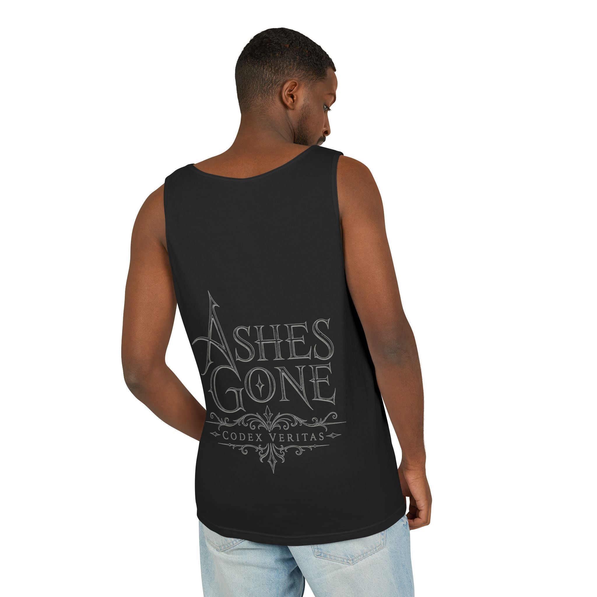 Ashes Gone Vintage Band Tank Top — Garment-Dyed Music Festival Tee