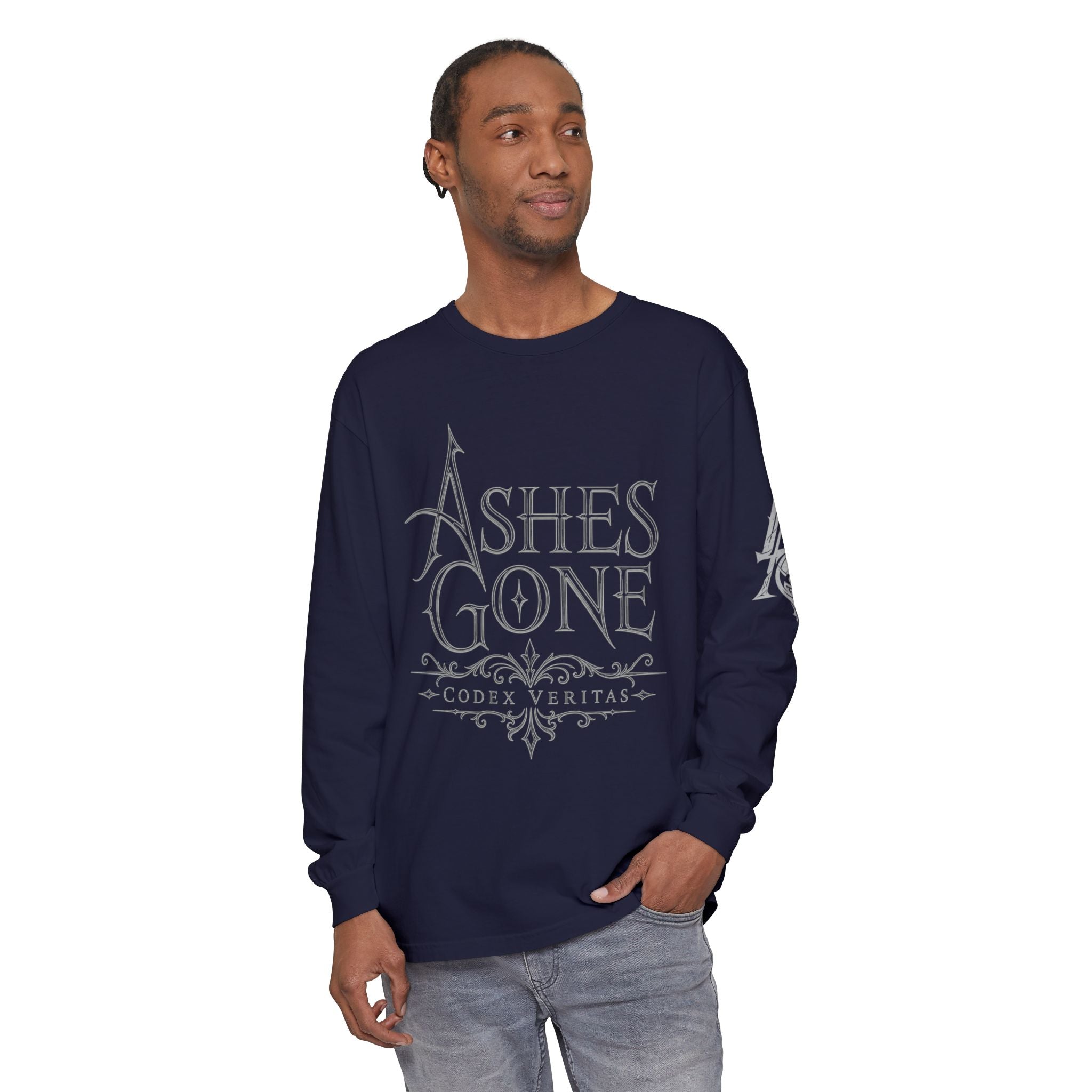 Ashes Gone 'Codex Veritas' Long Sleeve T-Shirt