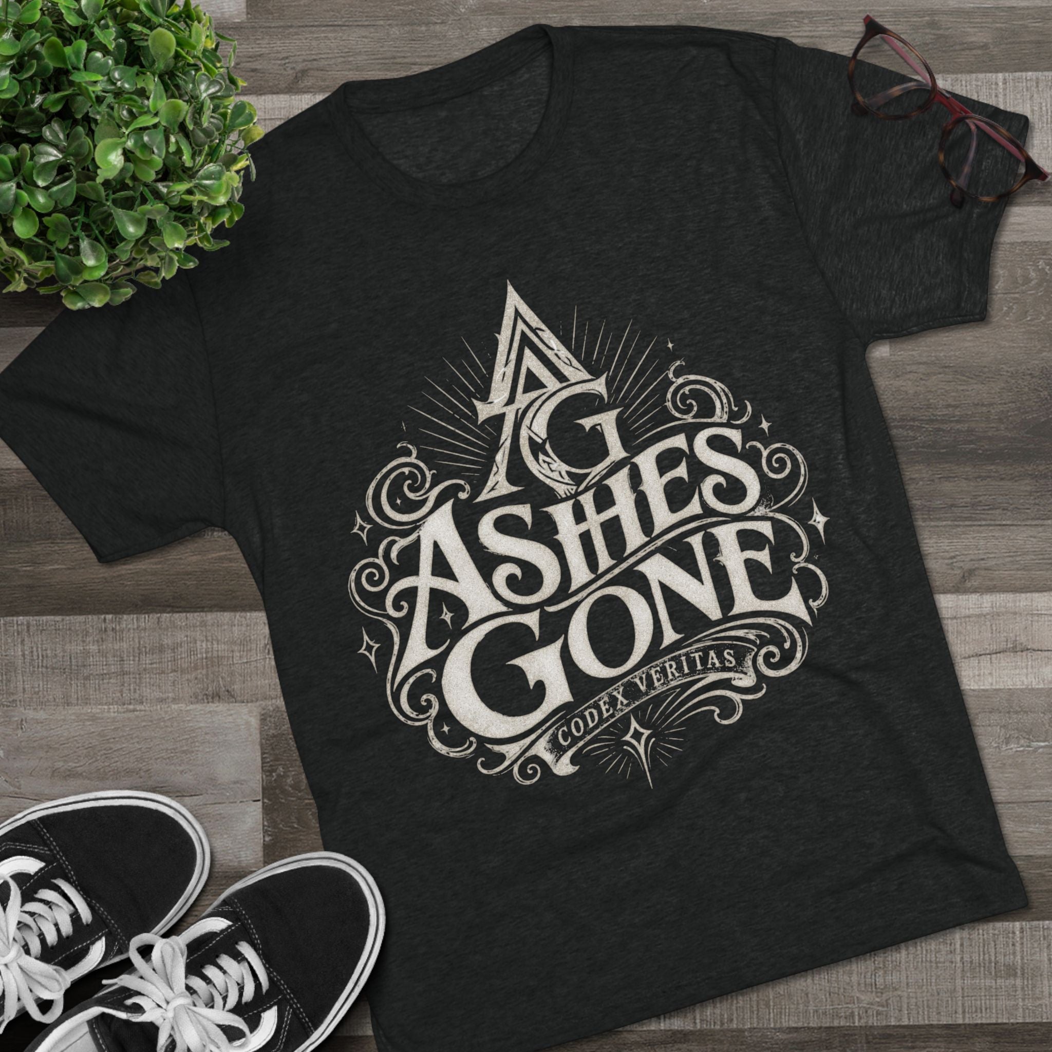 Ashes Gone Vintage Logo Tee — 'Ashes Gone' Graphic T-Shirt