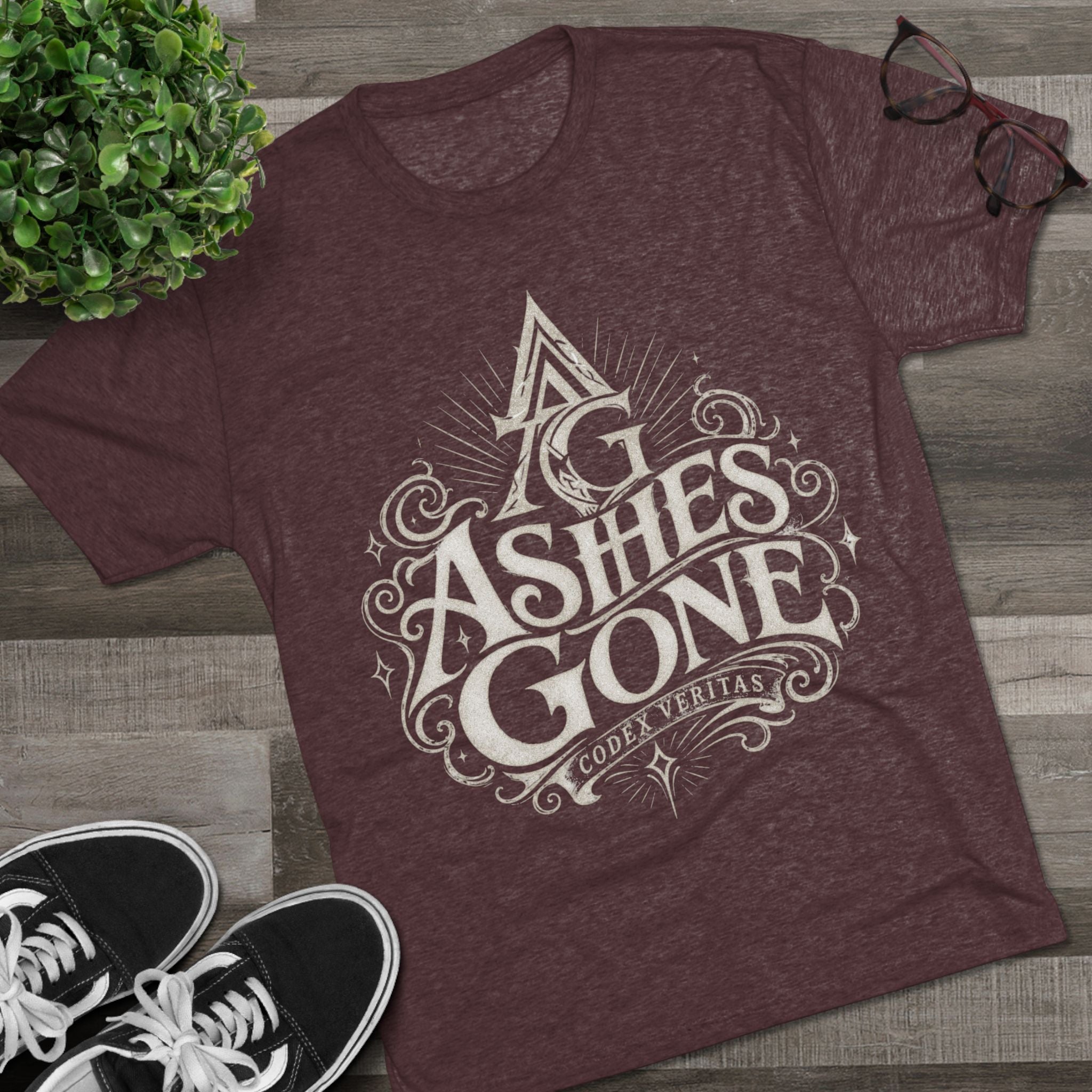 Ashes Gone Vintage Logo Tee — 'Ashes Gone' Graphic T-Shirt