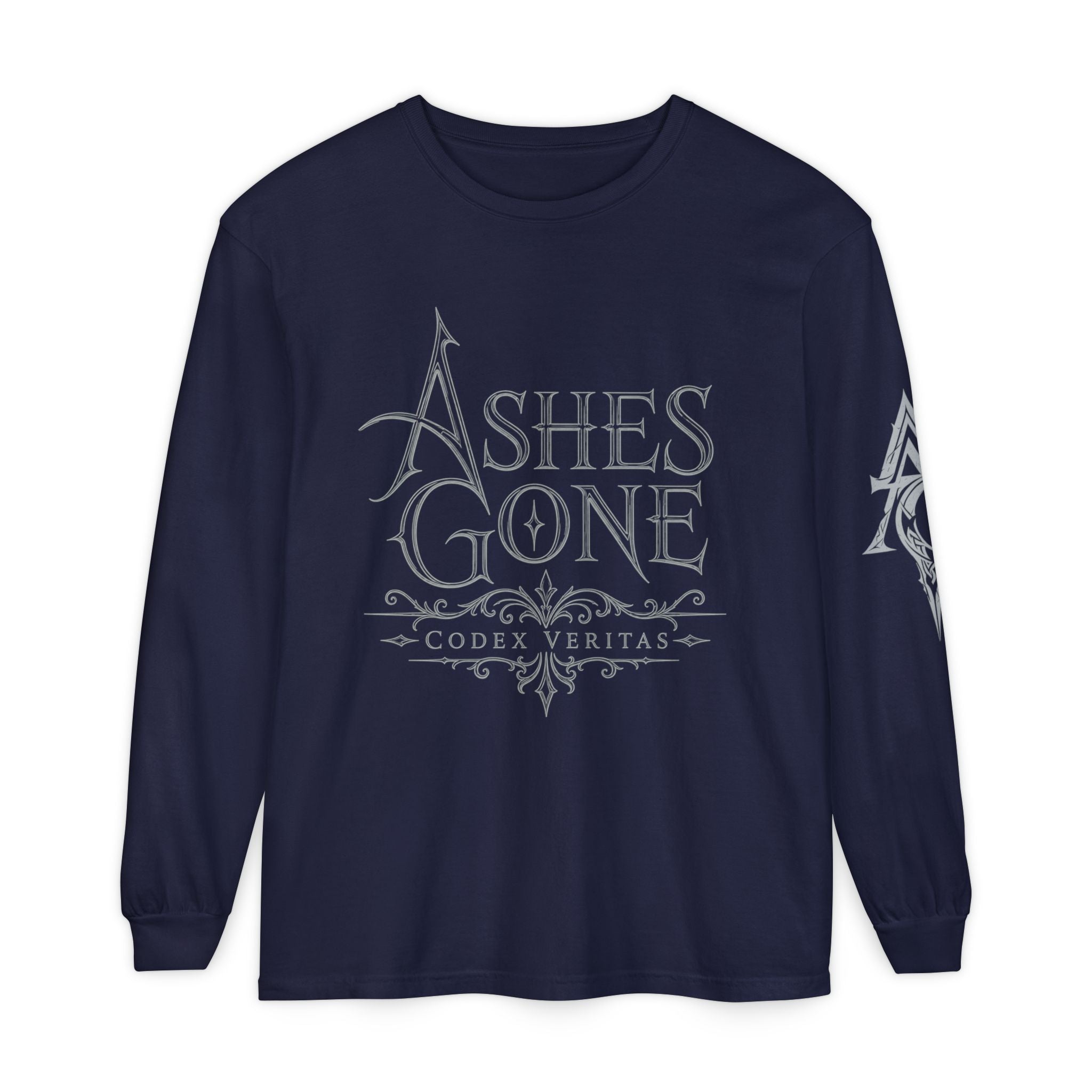 Ashes Gone 'Codex Veritas' Long Sleeve T-Shirt