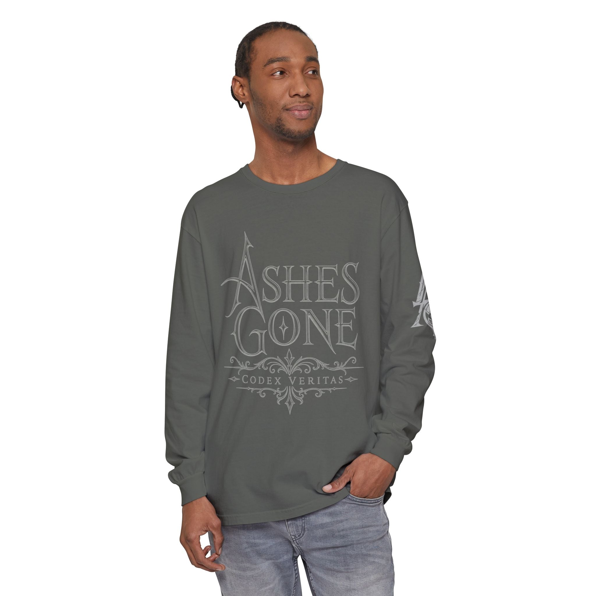 Ashes Gone 'Codex Veritas' Long Sleeve T-Shirt