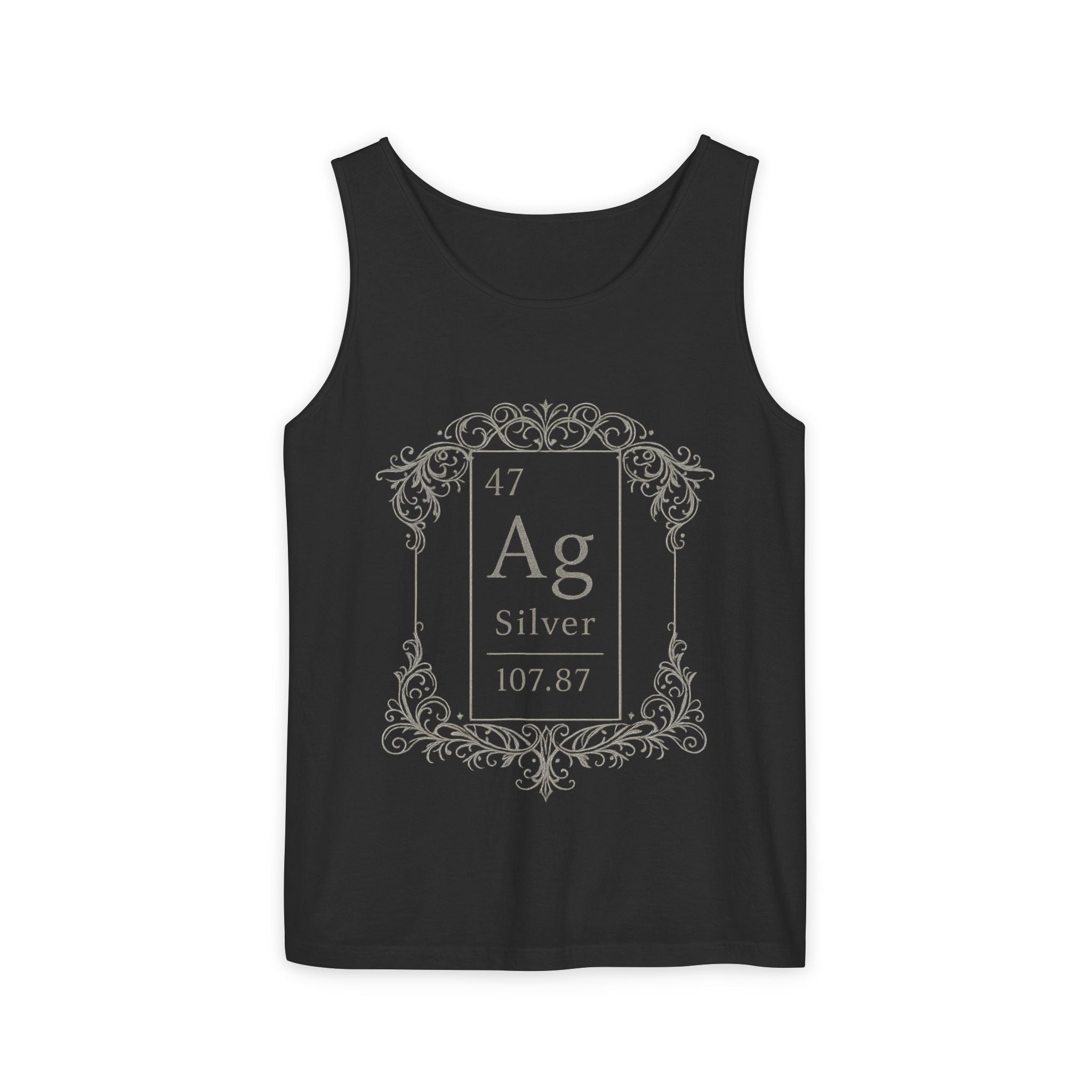Ashes Gone Vintage Band Tank Top — Garment-Dyed Music Festival Tee
