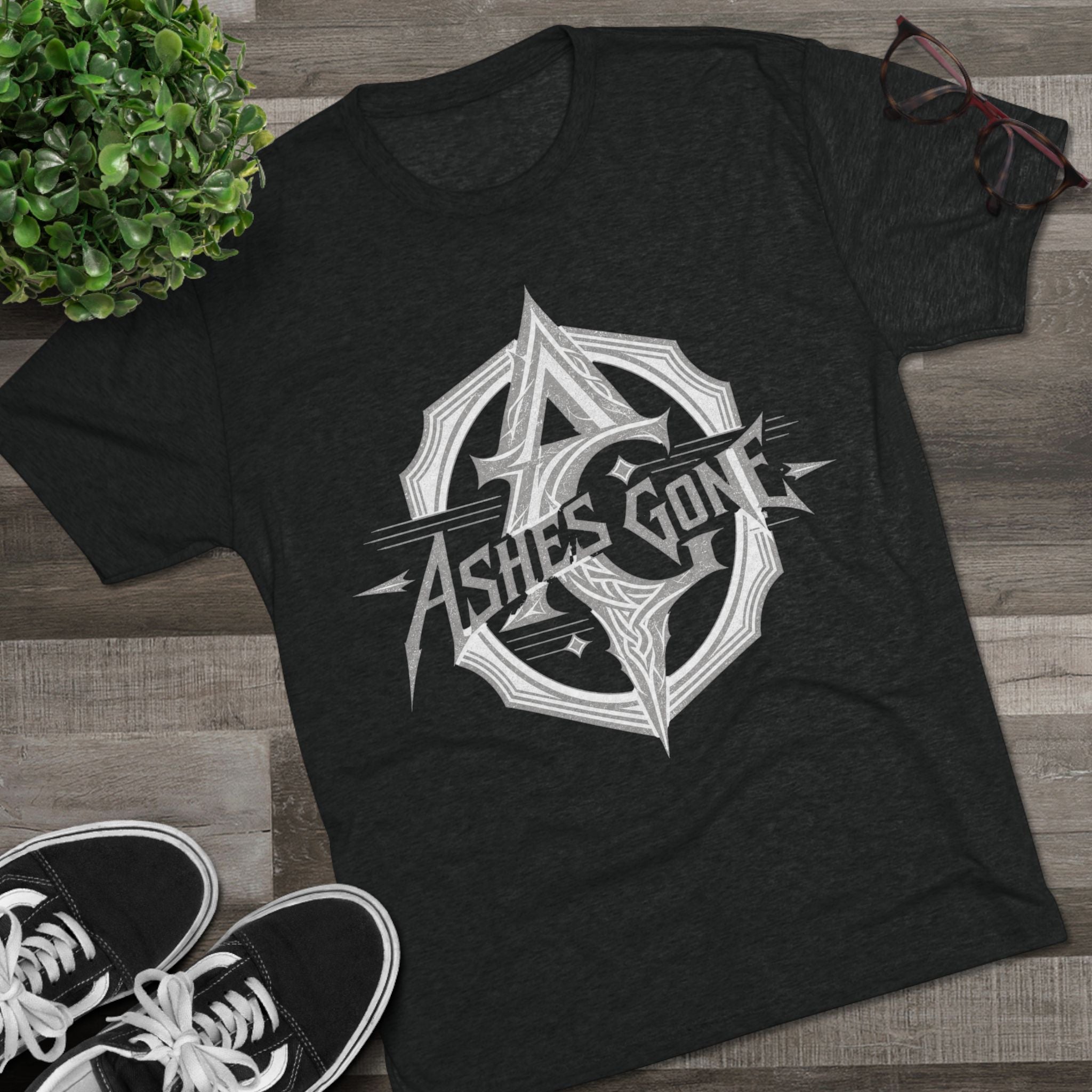 Ashes Gone Band Logo Tee