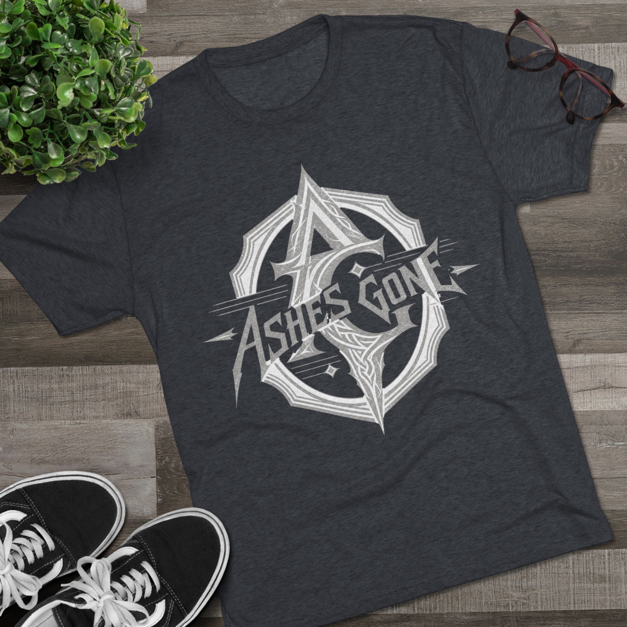 Ashes Gone Band Logo Tee