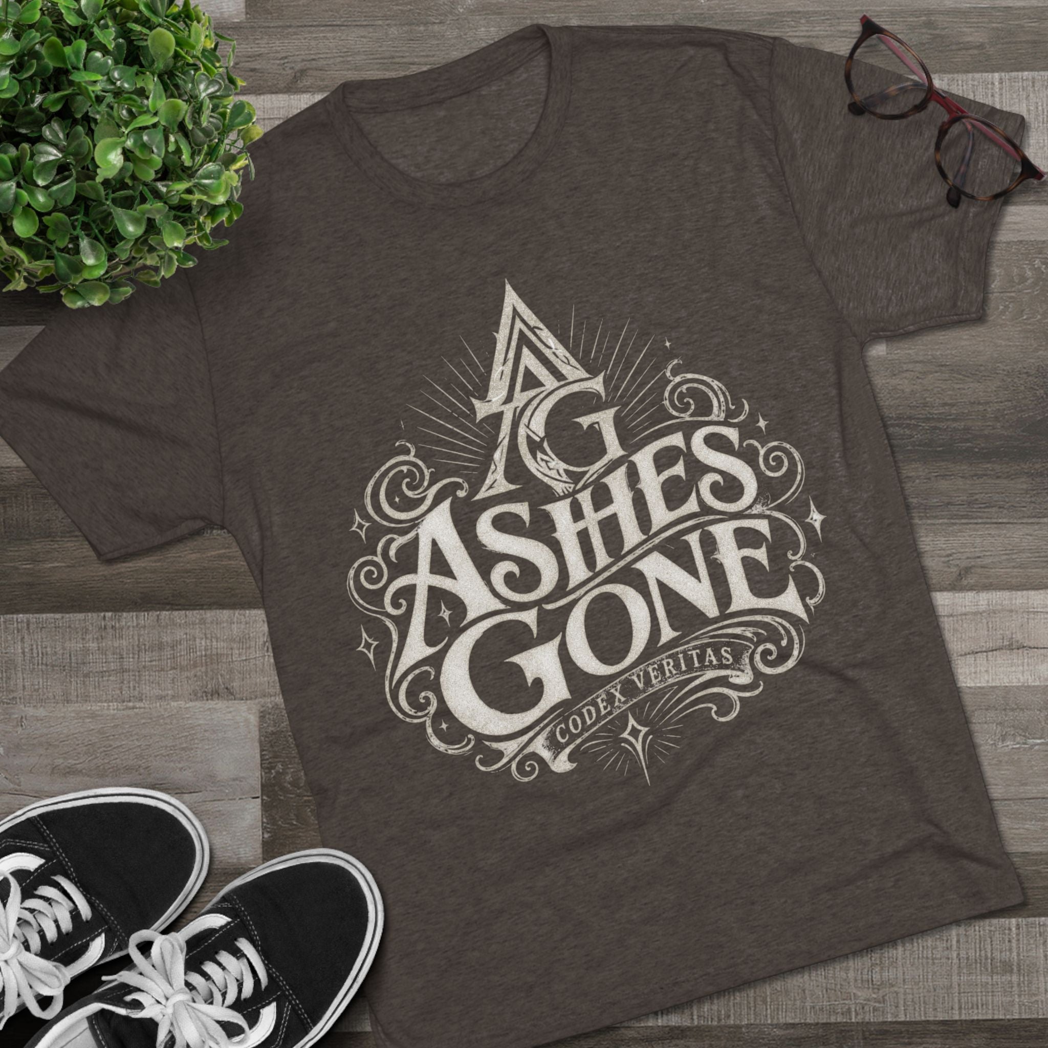 Ashes Gone Vintage Logo Tee — 'Ashes Gone' Graphic T-Shirt